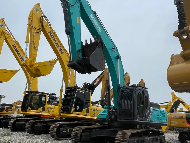 KOBELCO SK350 excavateur d'occasion à vendre1